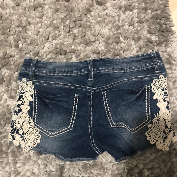 Bottoms Cute Side Lace Shorts Poshmark